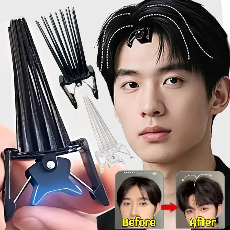 Upgrad Fluffy Hairpin Curling Roots Volume Fixed Shape Clips Girl Man Volumizing Hair Clip Bangs Volume Tongs High Cranial Vault